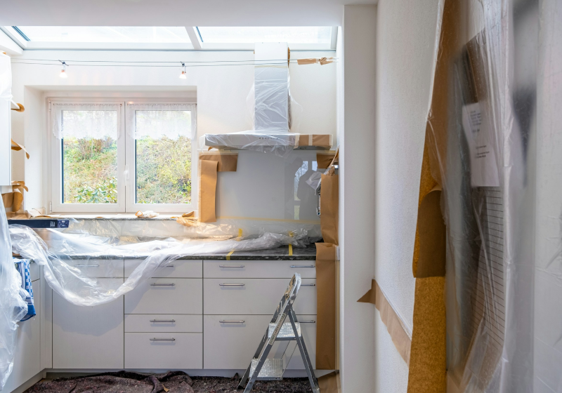 Renovation project in progress